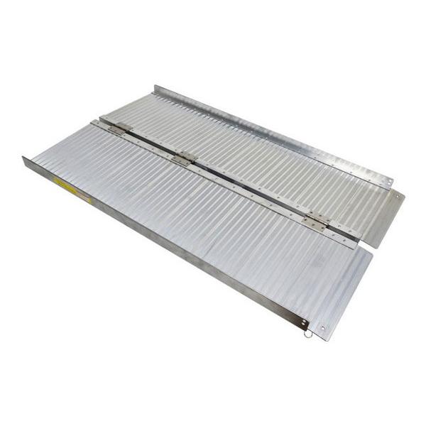 アルミスロープ 長さ120cm 幅 72cm 台車・車椅子・バイク用段差解消