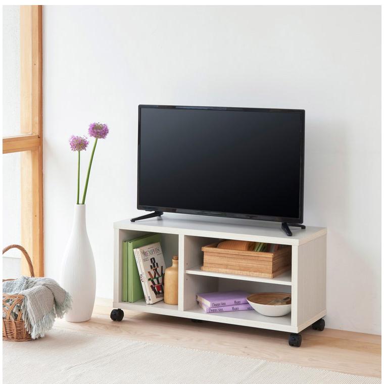 白井産業 32型テレビ対応 テレビ台 幅80cm 高さ40cm ホワイト 白井産業 32型テレビ対応 テレビ台 幅80cm 高さ40cm ホワイト