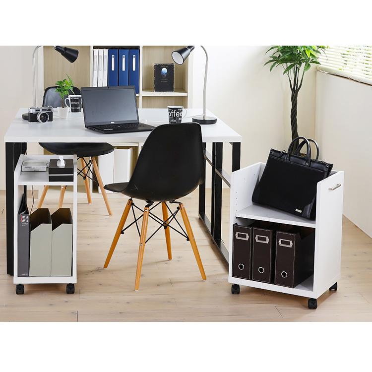 白井産業 オフィスコ 収納ワゴン デスクワゴン カバン入れ 収納
