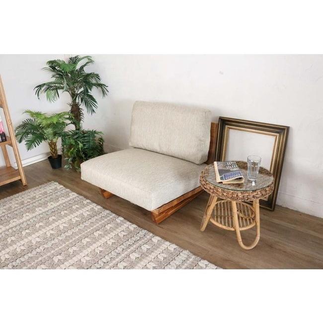 ソファ 木製 1人掛け 一人掛け 1P 1人用 一人用 クッション