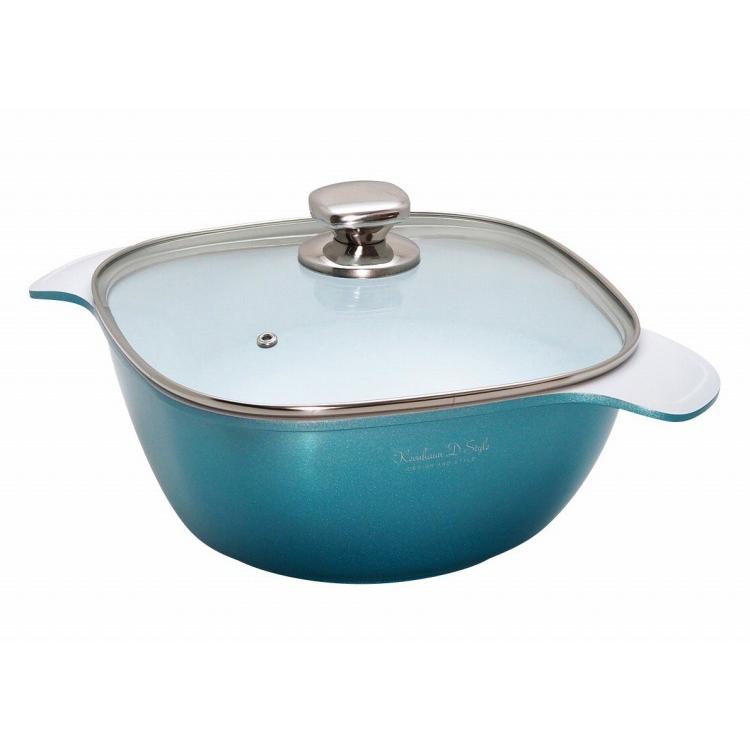 KEVNHAUN ケヴンハウン キャセロール 両手鍋20cm 2.7L セラミック加工