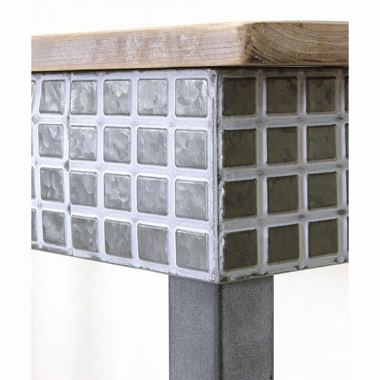 SCANDINAVIAN メタルスタンドウッドテーブル FJGK2950 代引不可 幅 奥行