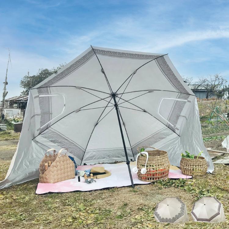 柔らかな質感の パラソルタープ 傘のように開くだけ 簡単設置 Uvカット 撥水加工 日よけ 日除け ガーデンパラソル ビーチパラソル アウトドア キャンプ レジャー 代引不可 Aynaelda Com