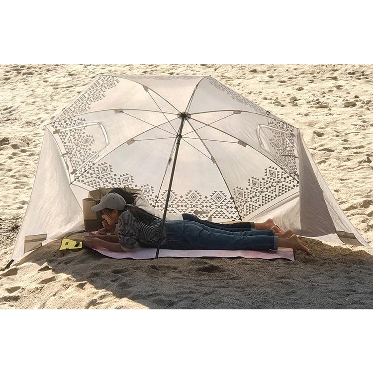 柔らかな質感の パラソルタープ 傘のように開くだけ 簡単設置 Uvカット 撥水加工 日よけ 日除け ガーデンパラソル ビーチパラソル アウトドア キャンプ レジャー 代引不可 Aynaelda Com