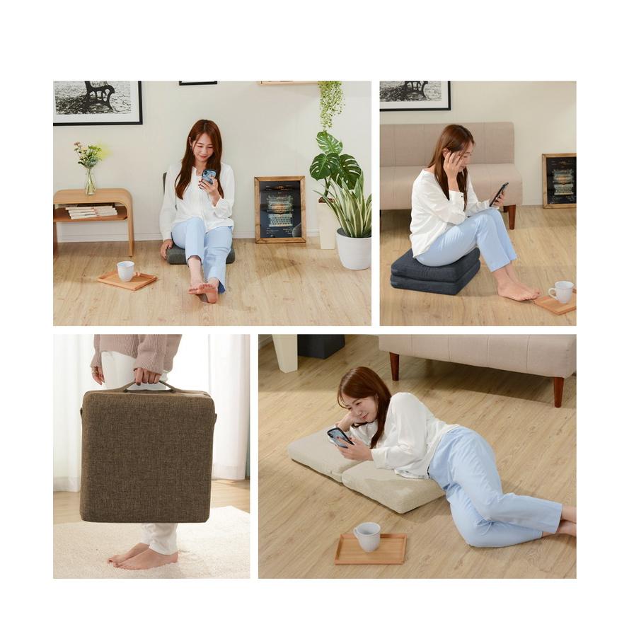 日本製 3way フロアクッション クッション ごろ寝 ごろ寝クッション