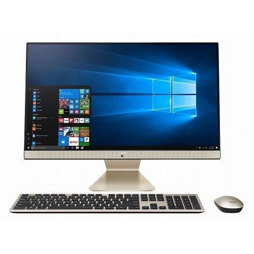 ASUS JAPAN AiO ブラック 23.8" 1920X1080 FHD i5-7200U DDR4 8G 1TB HDD V241ICUK-I5HAB 代引不可｜recommendo