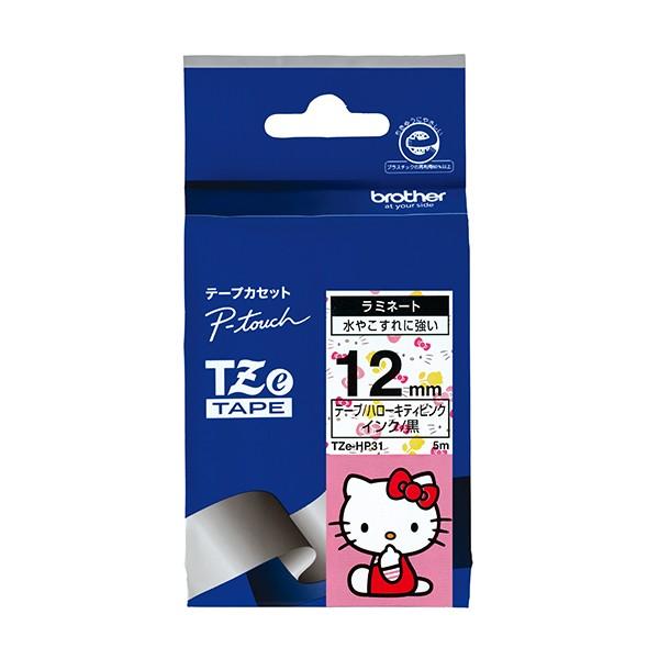 ブラザー工業 TZeテープ ハローキティピンク TZe-HP31 代引不可｜recommendo