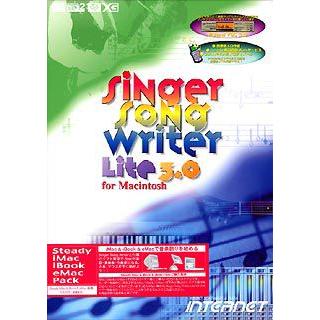 Singer Song Writer Lite 3.0 for Macintosh Steady iMac & iBook & eMac Pack インターネット SSWLT30M-SI｜recommendo