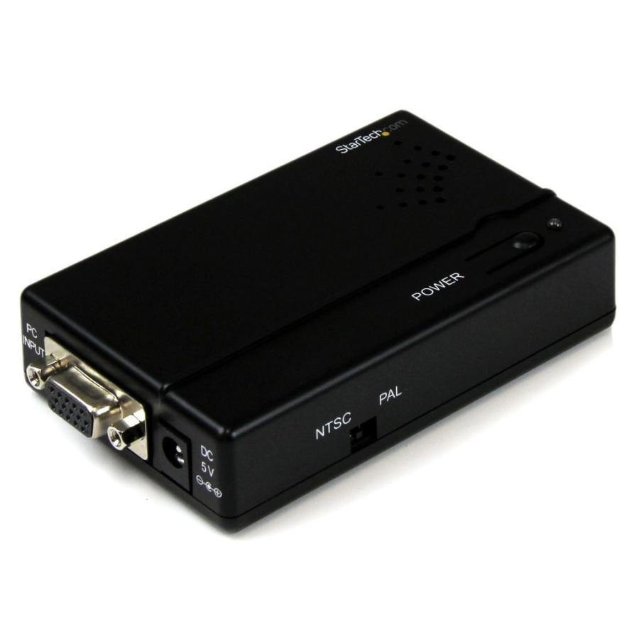StarTech ZSTEC 高解像度VGA D-Sub15ピン −コンポジット RCA /S-Video端子 ミニDIN4ピン ダウンスキャンコンバ(代引き不可)｜recommendo