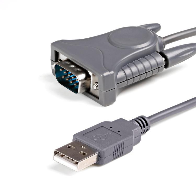 STARTECH.COM LTD ICUSB232DB25 USB-RS232Cシリアル変換ケーブル DB9-DB25変換コネクタ付き 1x USB A オス-1x DB-9 D-Sub 9ピン オス 代引不可｜recommendo