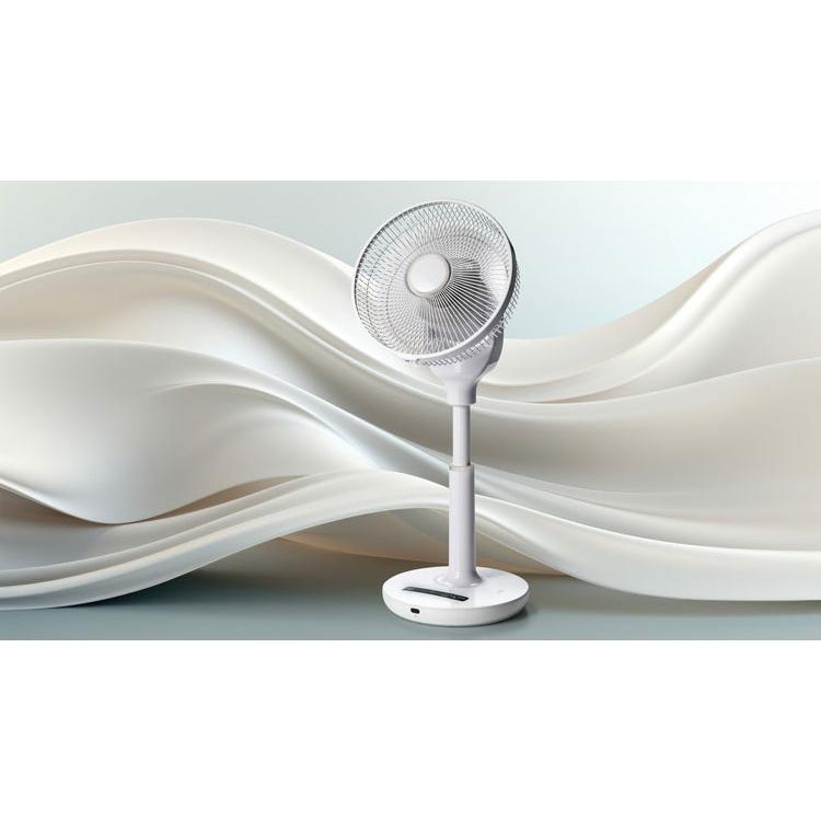 音声操作 DCリビングファン 扇風機 サーキュレーター 5枚羽根 DCモーター おしゃれ リビング スリーアップ THREEUP LF-T2523WH【送料無料】 音声操作 DCリビングファン 扇風機 サーキュレーター 5枚羽根 DC