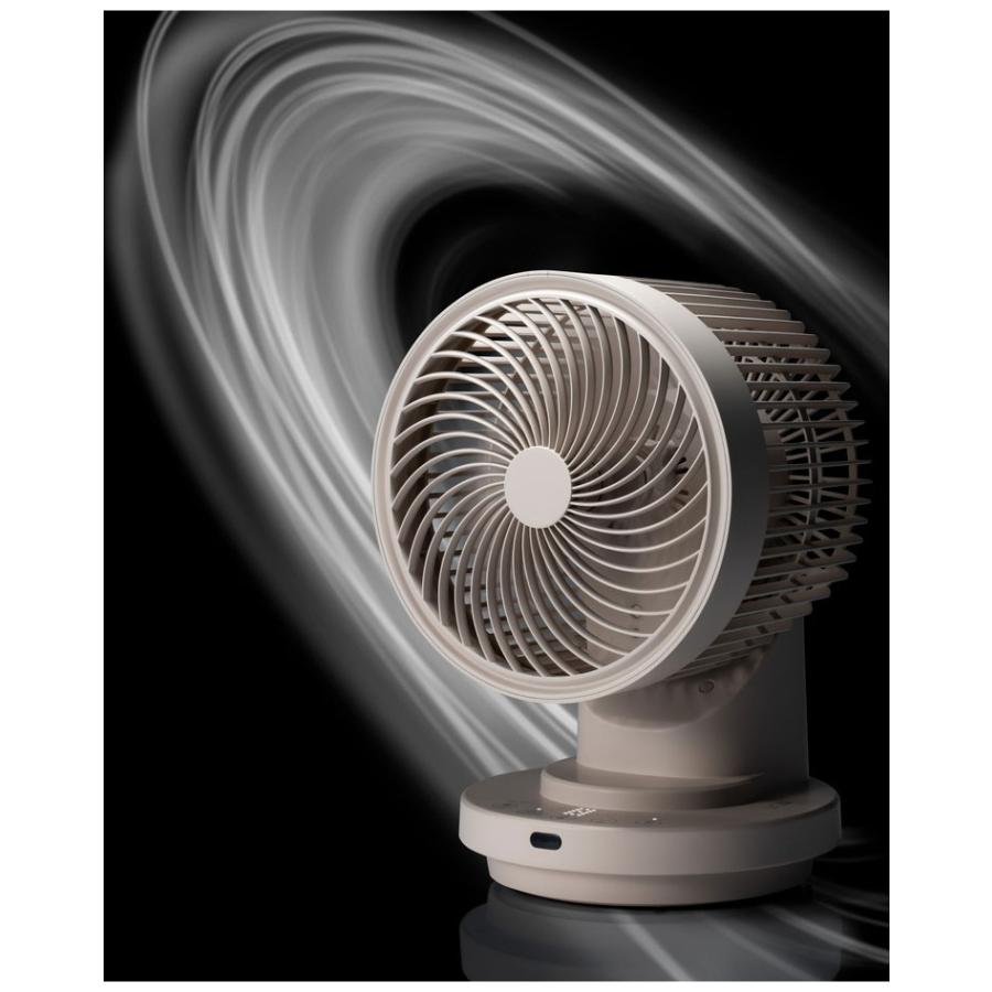 大風量3Dスイング DCサーキュレーター LEDディスプレイ メモリー機能 3