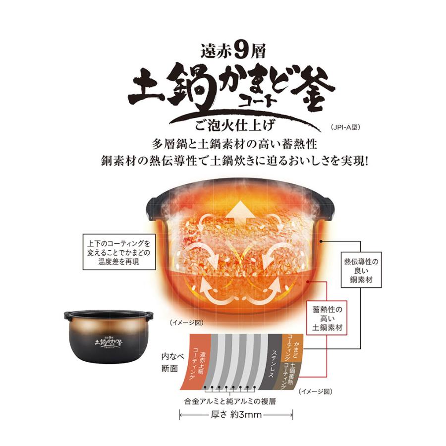 タイガー魔法瓶 圧力IHジャー炊飯器 5.5合炊き ホワイト JPI-A100WO ご泡火炊き 炊飯器 炊飯ジャー オフホワイト タイガー TIGER :t2-4904710430996:リコメン堂 - 通販 - Yahoo!ショッピング タイガー魔法瓶 圧力IHジャー炊飯器 5.5合炊き ホワイト JPI-A100WO ご泡火炊き 炊飯器 炊飯ジャー オフホワイト タイガー TIGER :t2-4904710430996:リコメン堂 - 通販 - Yahoo!ショッピング