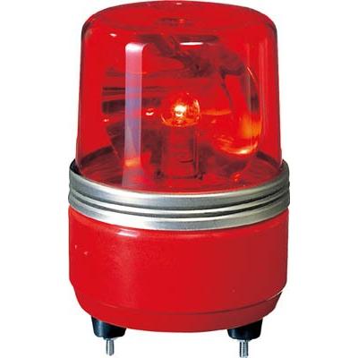 パトライト ＳＫＨ−ＥＡ型 小型回転灯 Φ100 赤 SKH-12EA R 電気・電子部品・表示灯