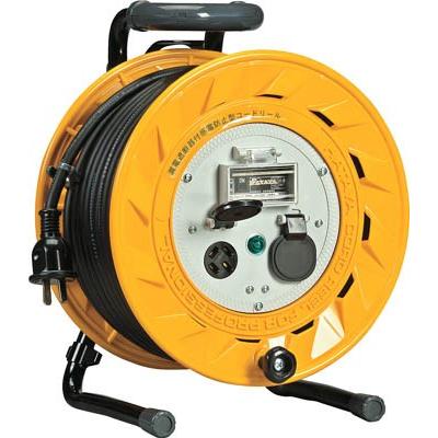 ハタヤ 三相200V型ブレーカーリール 20m アース付 20A BR-202M 
