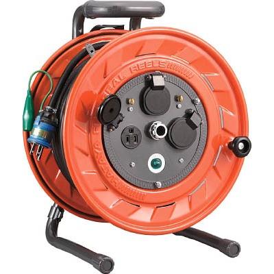 ハタヤ 単相100Ｖ型コードリール 20ｍ アース付 AP-201K コードリール・延長コード・コードリール100Ｖ