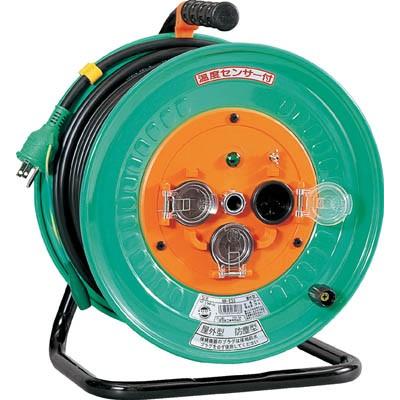 防雨・防塵型電工ドラム(アース付) 日動工業 コードリール 【通販