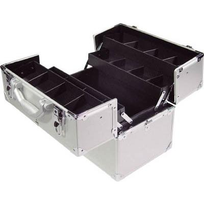 アルミ工具ボックス TRUSCO アルミケース 両開き2段 TAC-360W 工具箱・ツールバッグ