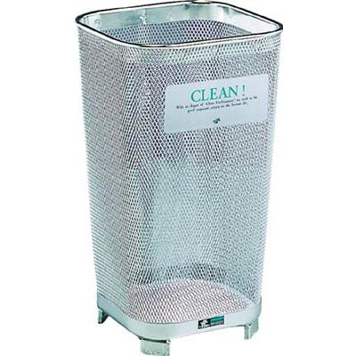 テラモト グランド350角ステン14 DS-198-135-0 清掃用品・ゴミ箱