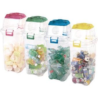 積水 透明エコダスター ＃35カン用 TPDR35Y 清掃用品・ゴミ箱