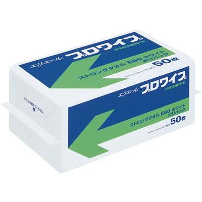エリエール プロワイプ ストロングタオル Ｅ60 ポリパック 50枚 18パック 623166 清掃用品・ウエス