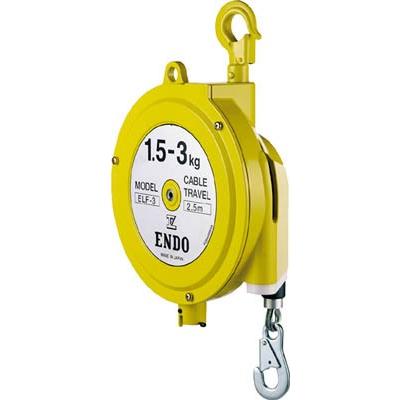 ＥＮＤＯ スプリングバランサー ＥＬＦ−9 5．0〜9．0ｋｇ 2．5ｍ ELF-9 電動工具・油圧工具・ツールバランサー