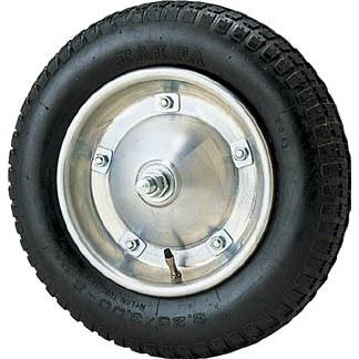 昭和 アルミホイール付タイヤ 13X3 運搬台車・一輪車・リヤカー