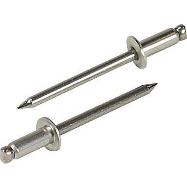 エビ ブラインドリベット 500本入 ステンレス／ステンレス 8−6 NST8-6 ファスニングツール・ブラインドリベット