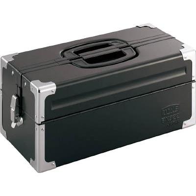 ＴＯＮＥ ツールケース メタル Ｖ形2段式 マットブラック BX322BK 工具箱・ツールバッグ・スチール製工具箱｜recommendo