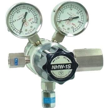 分析機用フィン付二段圧力調整器 NHW-1S NHW1STRCCO2