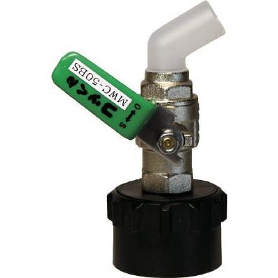 ミヤサカ工業 コッくんＢタイプ Φ50用 バイトン仕様 レバー緑 MWC-50BSG-VITON ボトル・容器・ドラム缶