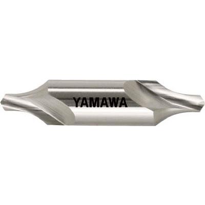 ヤマワ 強ねじれ溝JIS R型 センタ穴ドリル CEIR-8XRX20 面取り工具