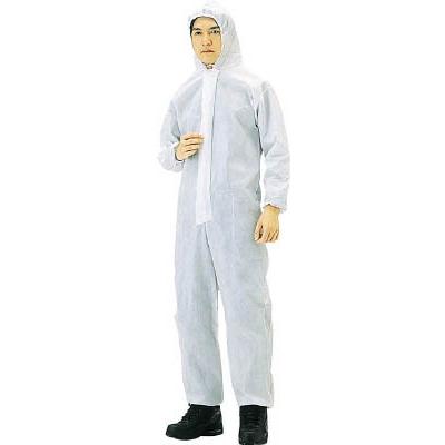 ＴＲＵＳＣＯ 不織布使い捨て保護服Ｍ 40入 TPC-M-40 保護具・保護服
