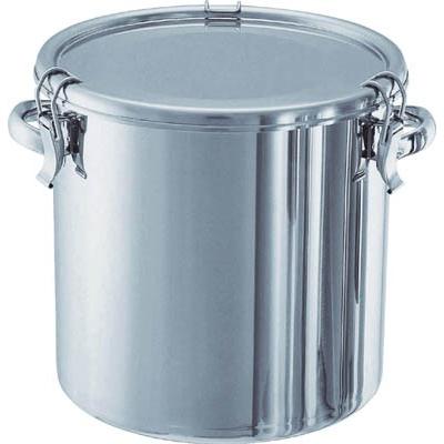 日東 ステンレスタンク ストレートクリップ式密閉タンク フタ付 10Ｌ CTH-24 ボトル・容器・ステンレスタンク