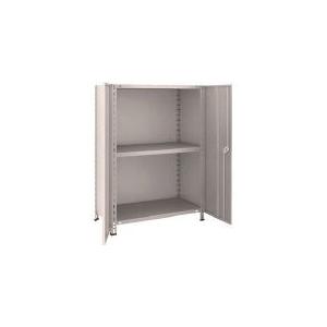 ブランド登録なし - TRUSCO 軽さ棚両開扉付 875X533XH1200 全ての存在3段 43XT23 家具、インテリア-収納ケース