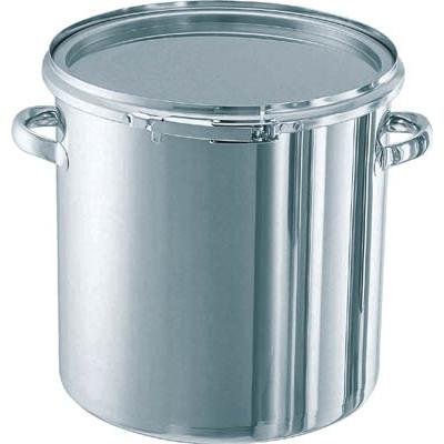 日東 ステンレスタンク ストレートレバーバンド式密閉タンク フタ付 10Ｌ CTL-24 ボトル・容器・ステンレスタンク