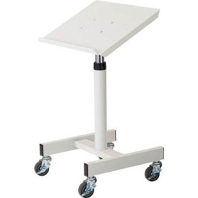 TRUSCO ワークサポートスタンド ロック機構付昇降型 キャスター付 W色 WS2CW