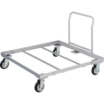 TRUSCO パレット台車 1100x1100 ハンドル付 PLK051111H