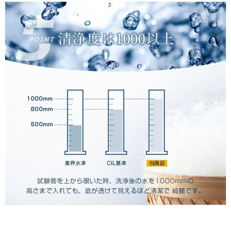 羽毛掛け布団 シングル 増量1kg ダウン85% 350dp以上 3D立体キルト 抗菌 防臭 冬 暖かい あったか 新生活 掛け布団 収納袋 布団｜recommendo｜10