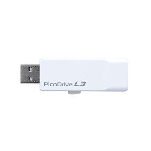 グリーンハウス USB3.0対応 USBメモリー ピコドライブ L3 32GB GH-UF3LA32G-WH｜recommendo