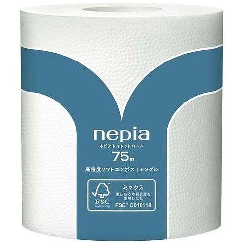 王子ネピア ネピア トイレットロール75M 80ロール (1箱)