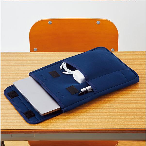 クツワ タブレットケース タブラスクール幅広 パープル MT007PU 学校