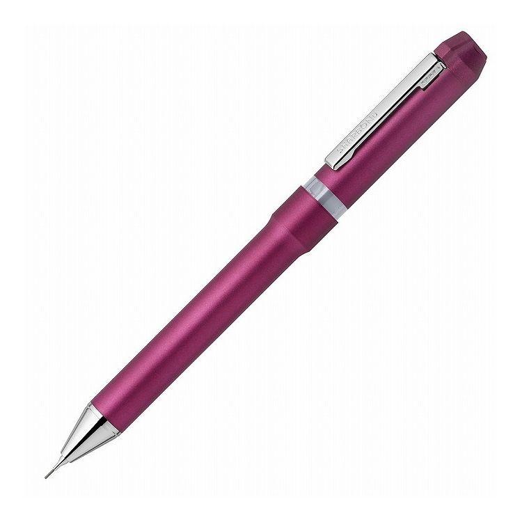 シャーボNu 0.7 パープル SB35-PU ゼブラ 回転式 多機能ペン 2色ボールペン シャープペン 書きやすい｜recommendo
