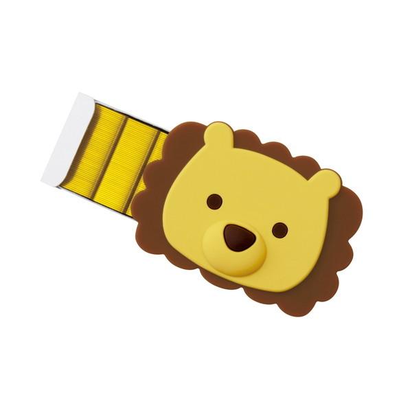 174円 が大特価 ホッチキス針ケース カラー針 ライオン かわいい 動物 キャラクター