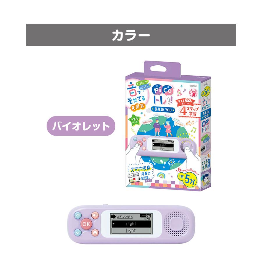 レビュー報告で定規セット 正規販売店 ソニック ピコトレ 英単語700