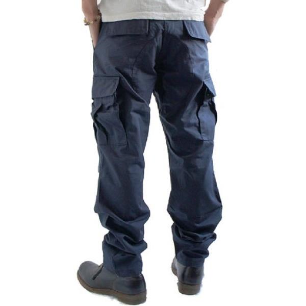 アメリカ軍 BDU カーゴパンツ Mサイズ ネイビー リップストップ YN521007 レプリカ ミリタリーパンツ 軍モノ 迷彩服 送料無料 アメリカ軍 BDU カーゴパンツ ／迷彩服パンツ 〔 Mサイズ 〕 リップス