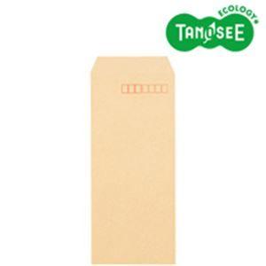 （まとめ）TANOSEE クラフト封筒 テープ付 70g 長40 〒枠あり 1000枚入×3パック 代引不可