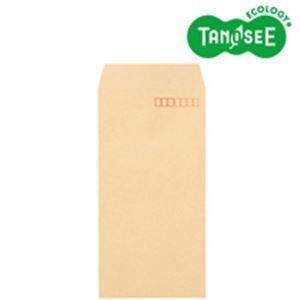 （まとめ）TANOSEE クラフト封筒 テープ付 70g 長3 〒枠あり 1000枚入×3パック 代引不可