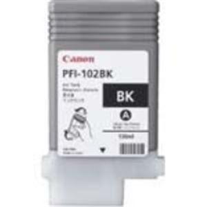 Canon キヤノン インクカートリッジ 純正 〔PFI-102BK〕 ブラック(黒) 代引不可