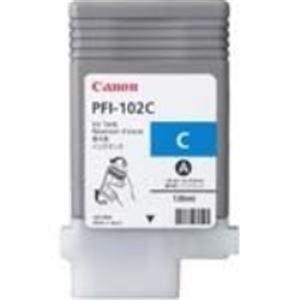 Canon キヤノン インクカートリッジ 純正 〔PFI-102C〕 シアン(青) 代引不可
